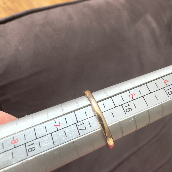 Vintage UK 9k Turquoise ring - Picture 8 of 10